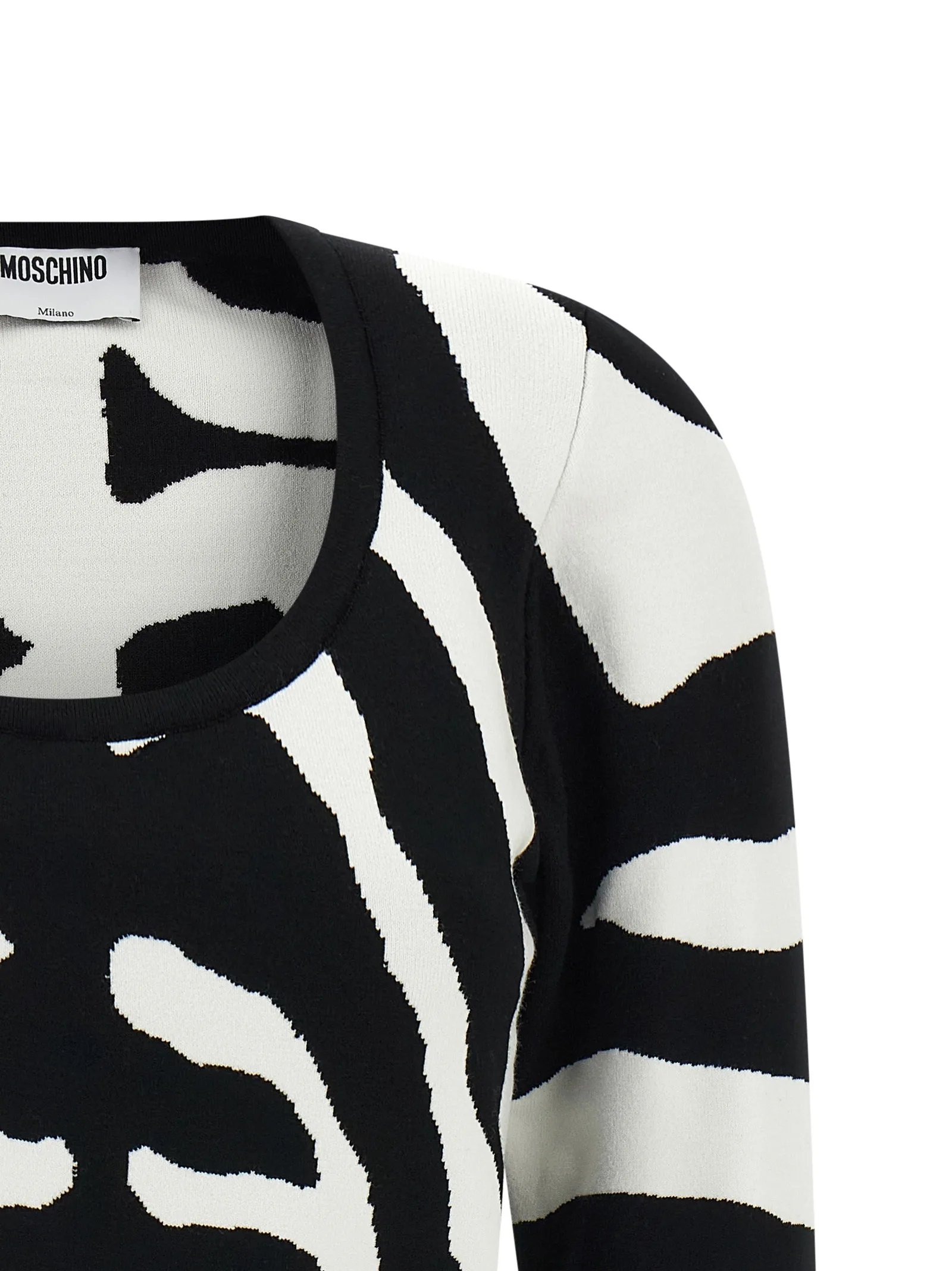 Black Viscose Cardigan - Image 3