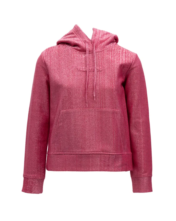 Shimmer Pink Pullover Hoodie