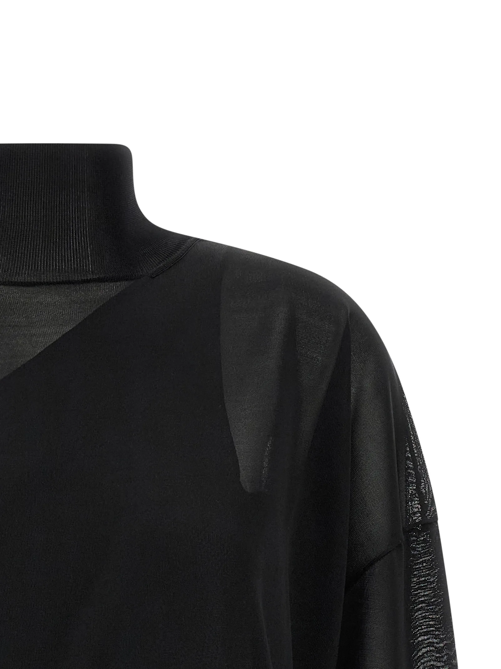 Black Viscose Cardigan - Image 4