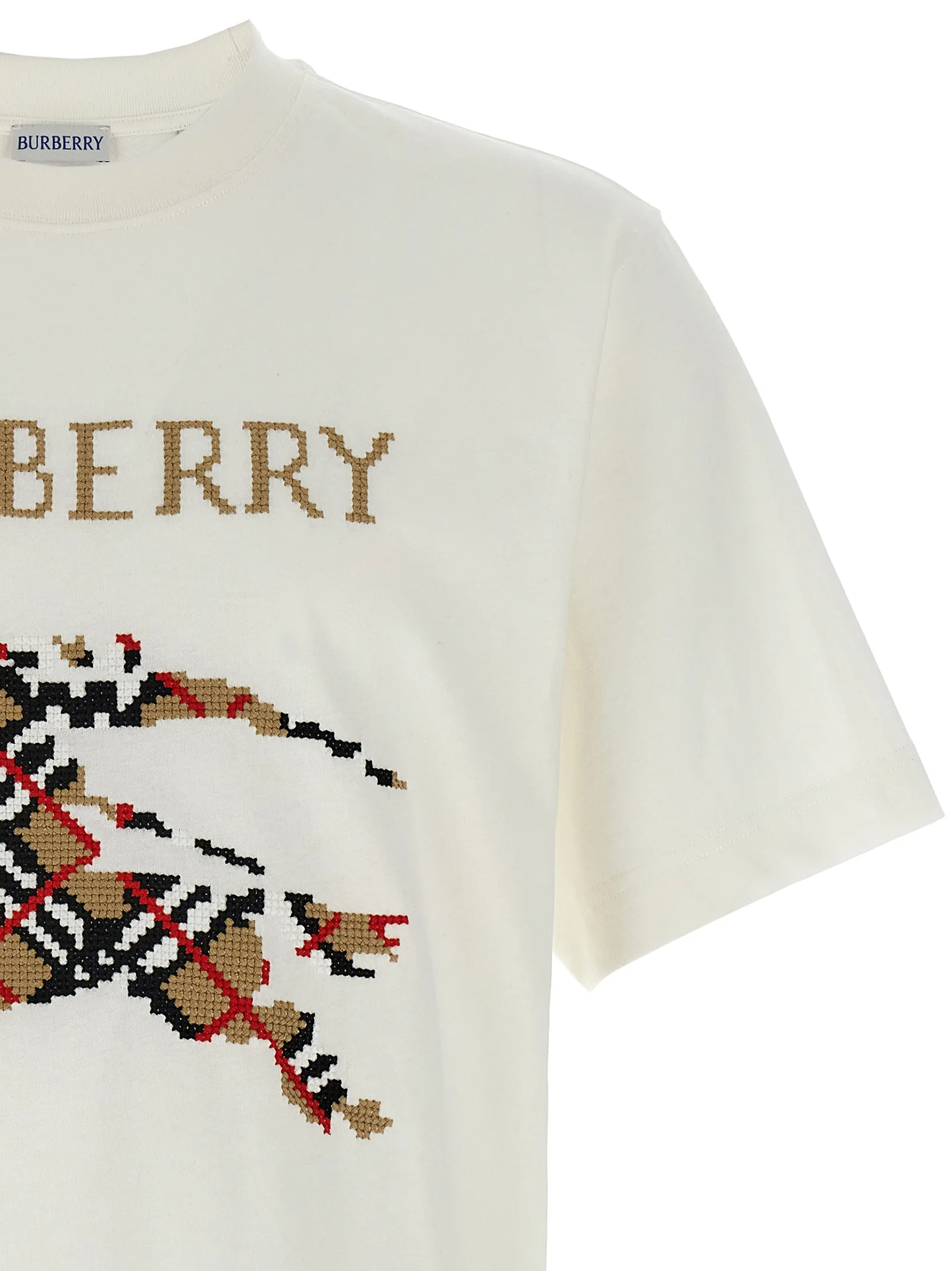 White Cotton T-Shirt - Image 3