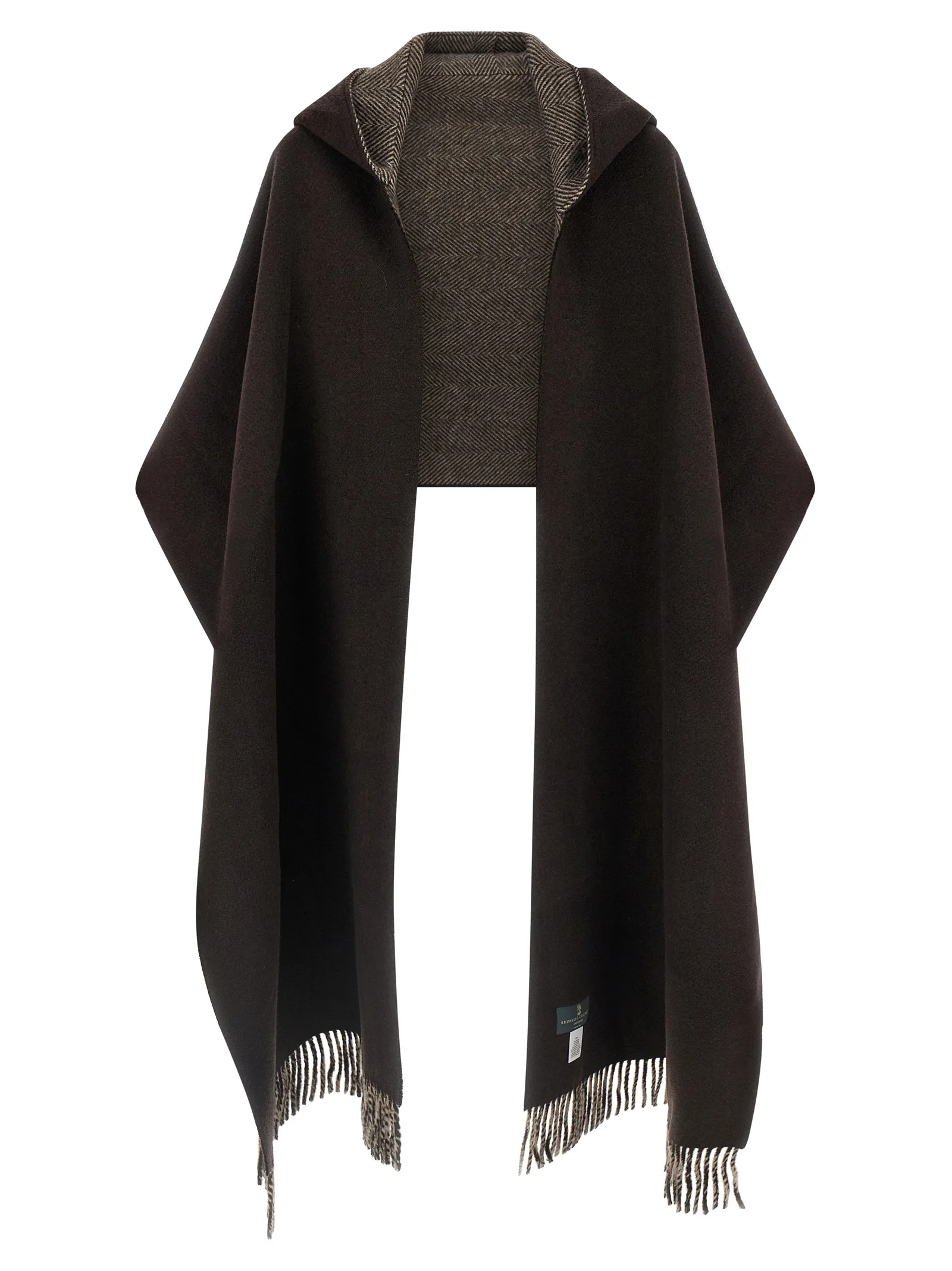 Brown Cashmere Scarf - Image 2