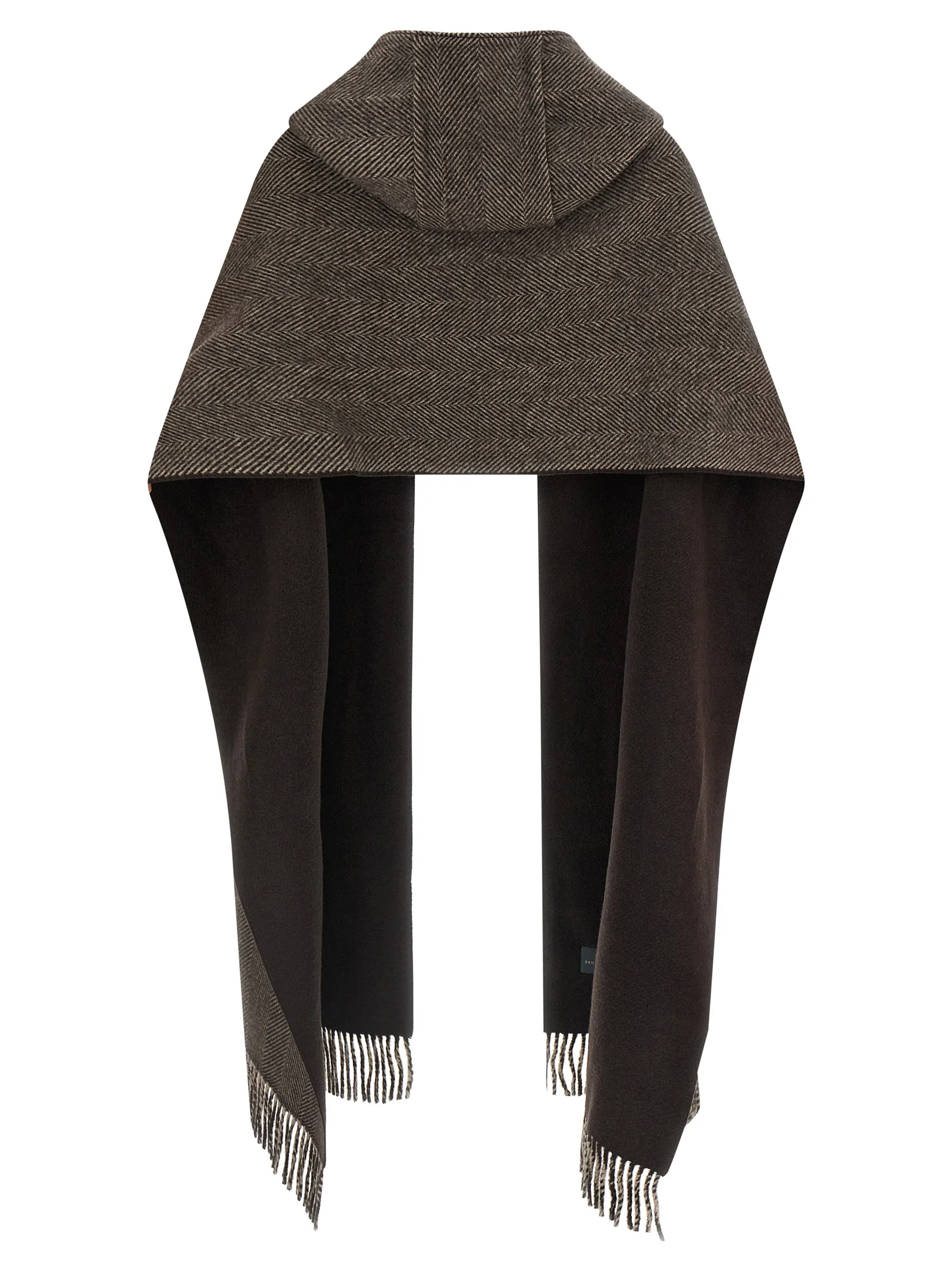 Brown Cashmere Scarf - Image 3