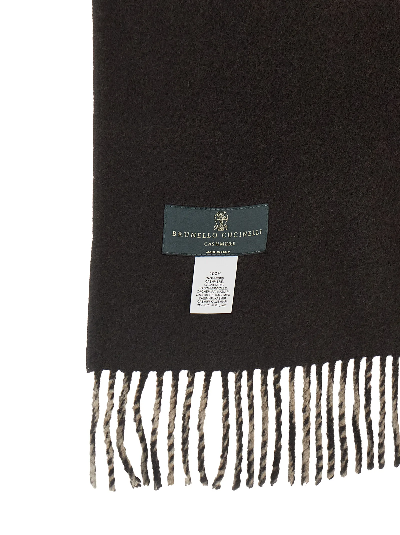Brown Cashmere Scarf - Image 5