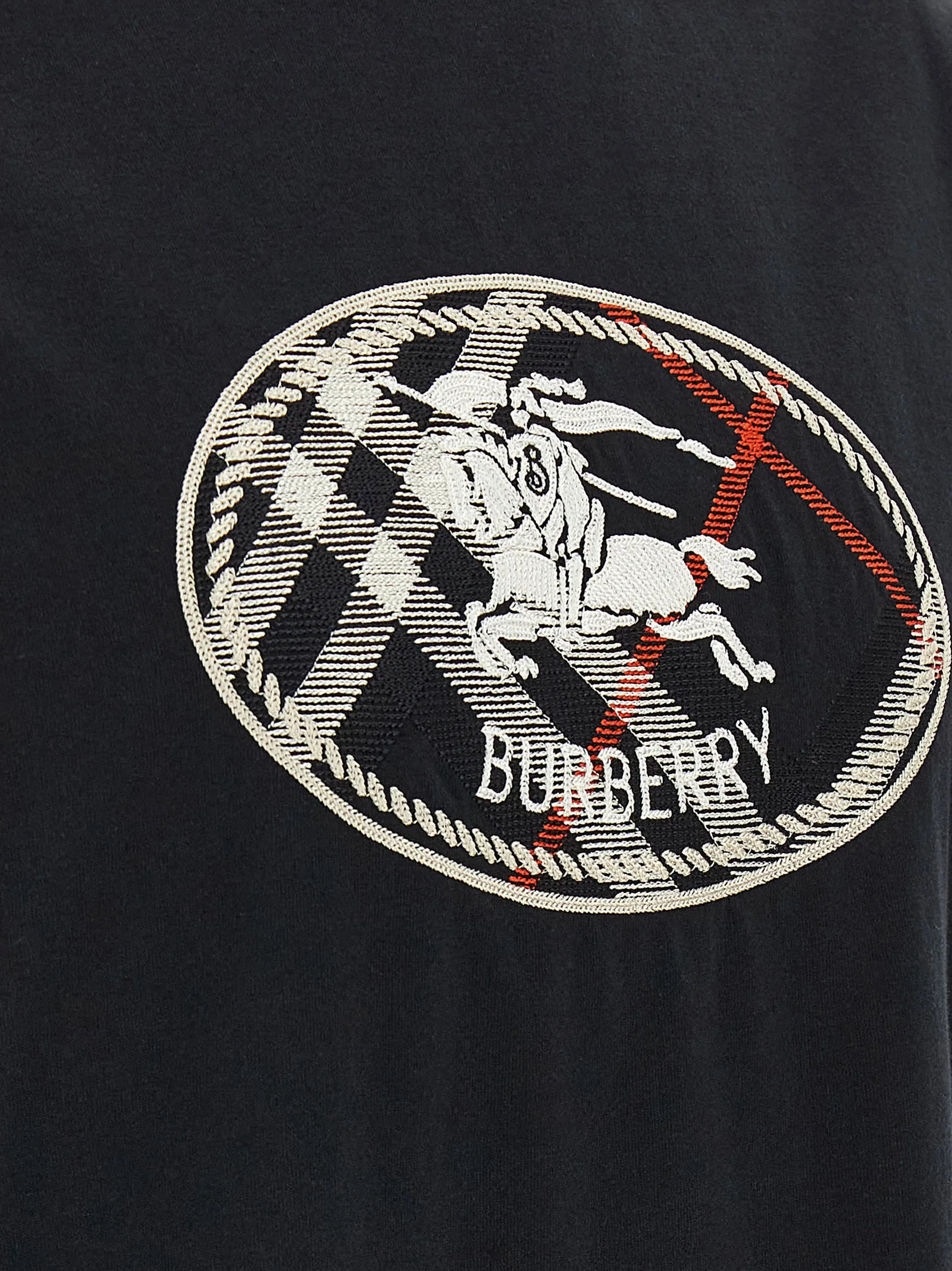Black Cotton T-Shirt - Image 4