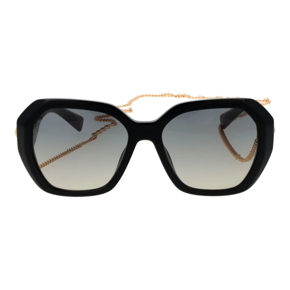 Black Acetate Sunglasses - Image 2