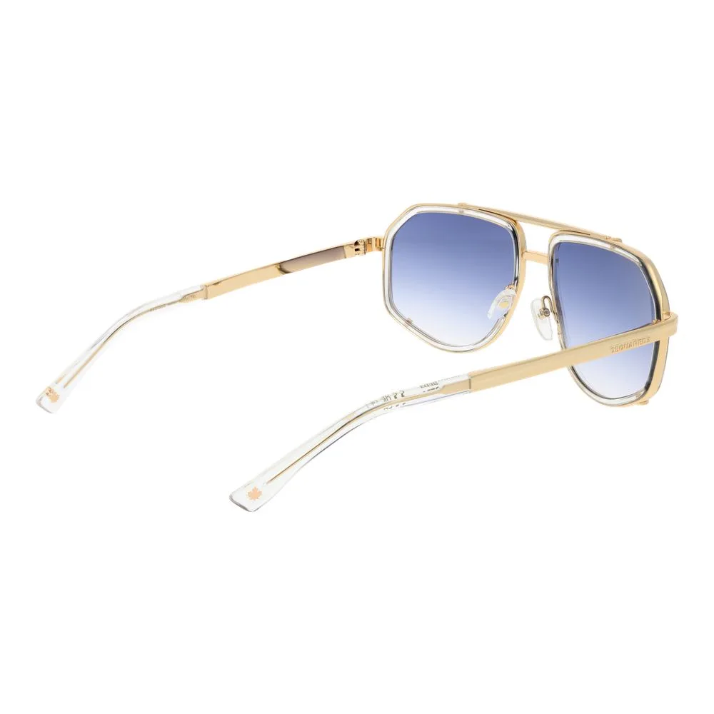 Gold Metal Sunglasses - Image 3