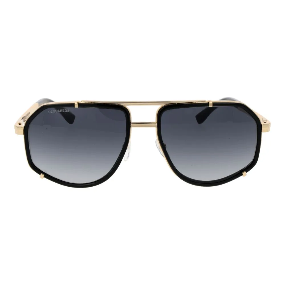 Black Metal Sunglasses - Image 2
