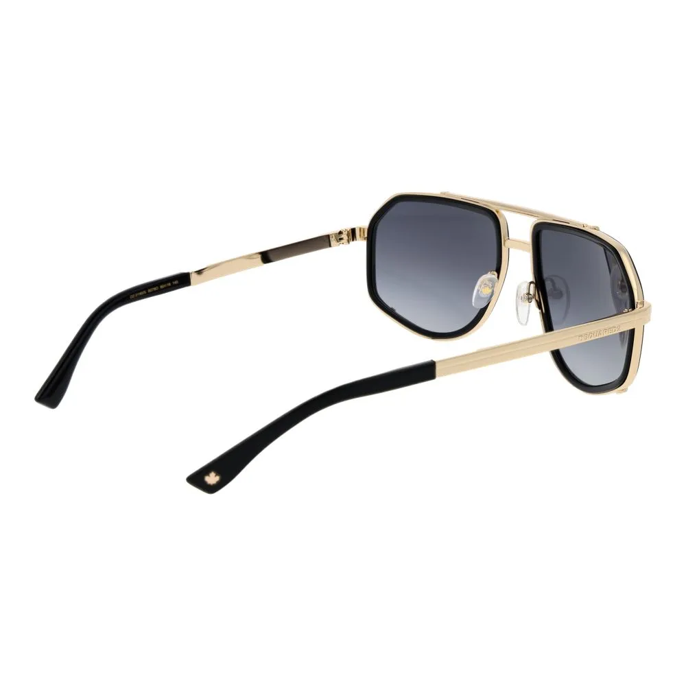 Black Metal Sunglasses - Image 3