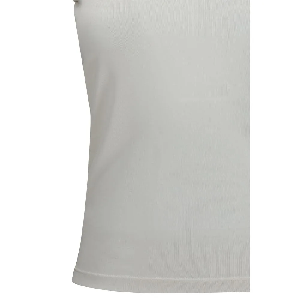White Silk Tank Tops - Image 3
