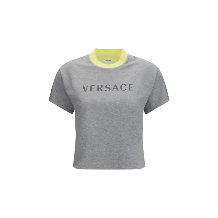 Gray Cotton T - Shirt
