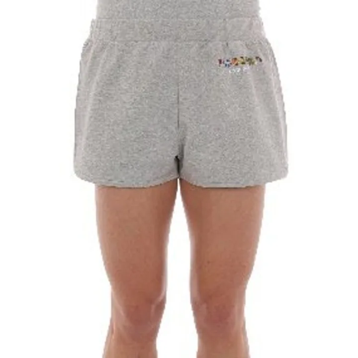 Gray Cotton Bermuda Shorts