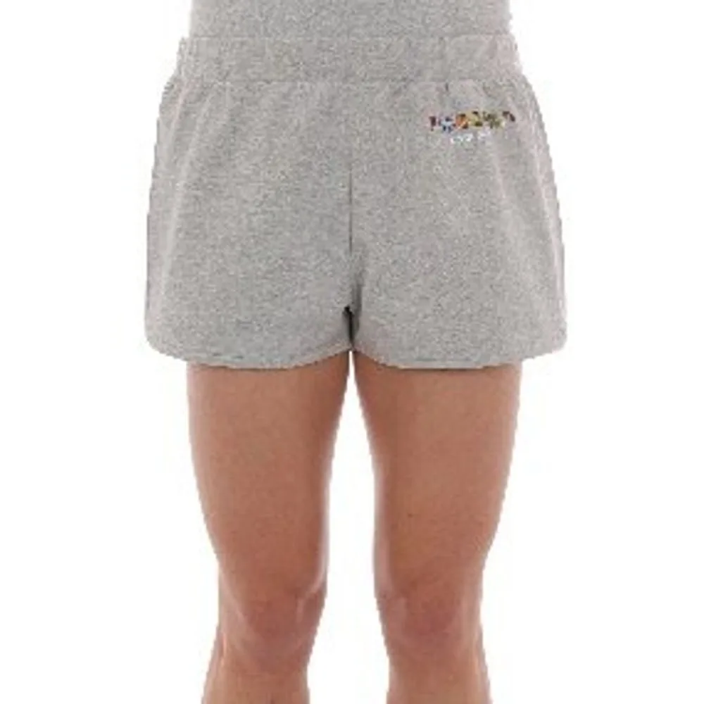 Gray Cotton Bermuda Shorts