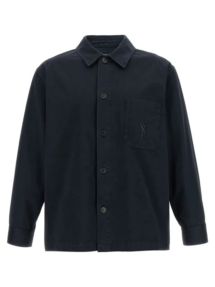 Blue Cotton Blouse