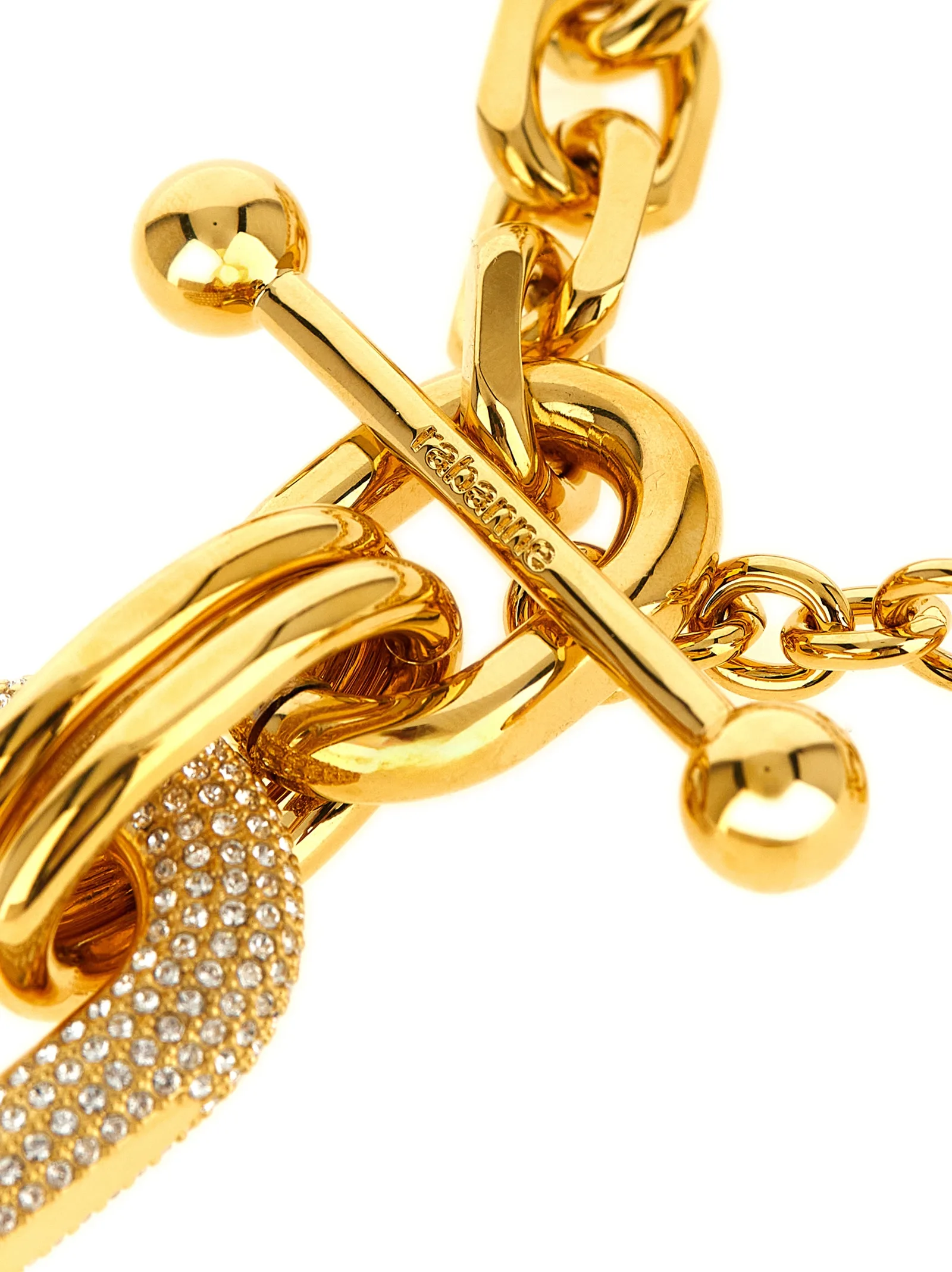 Gold Brass Necklace - Image 2