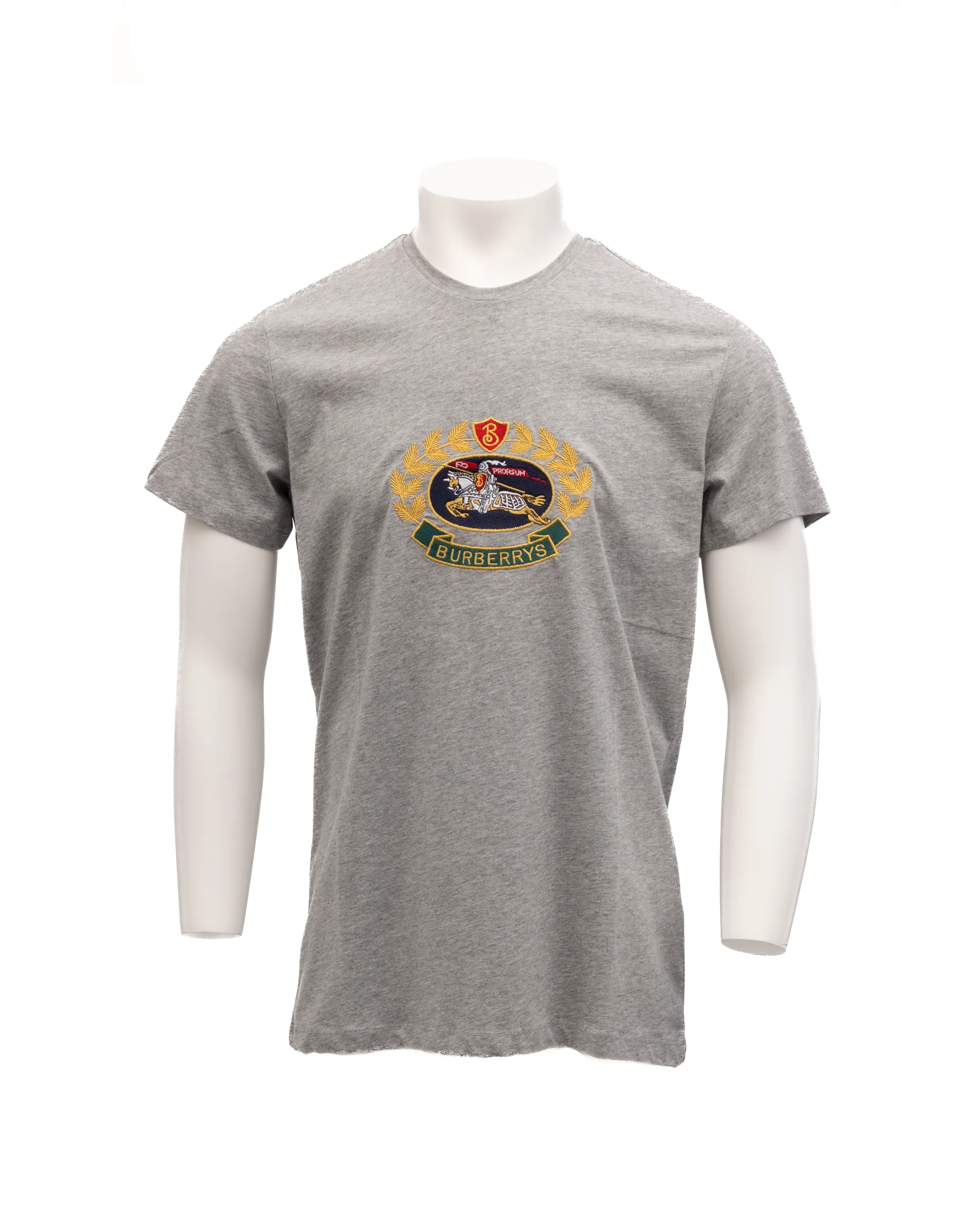 Grey Cotton T - Shirt