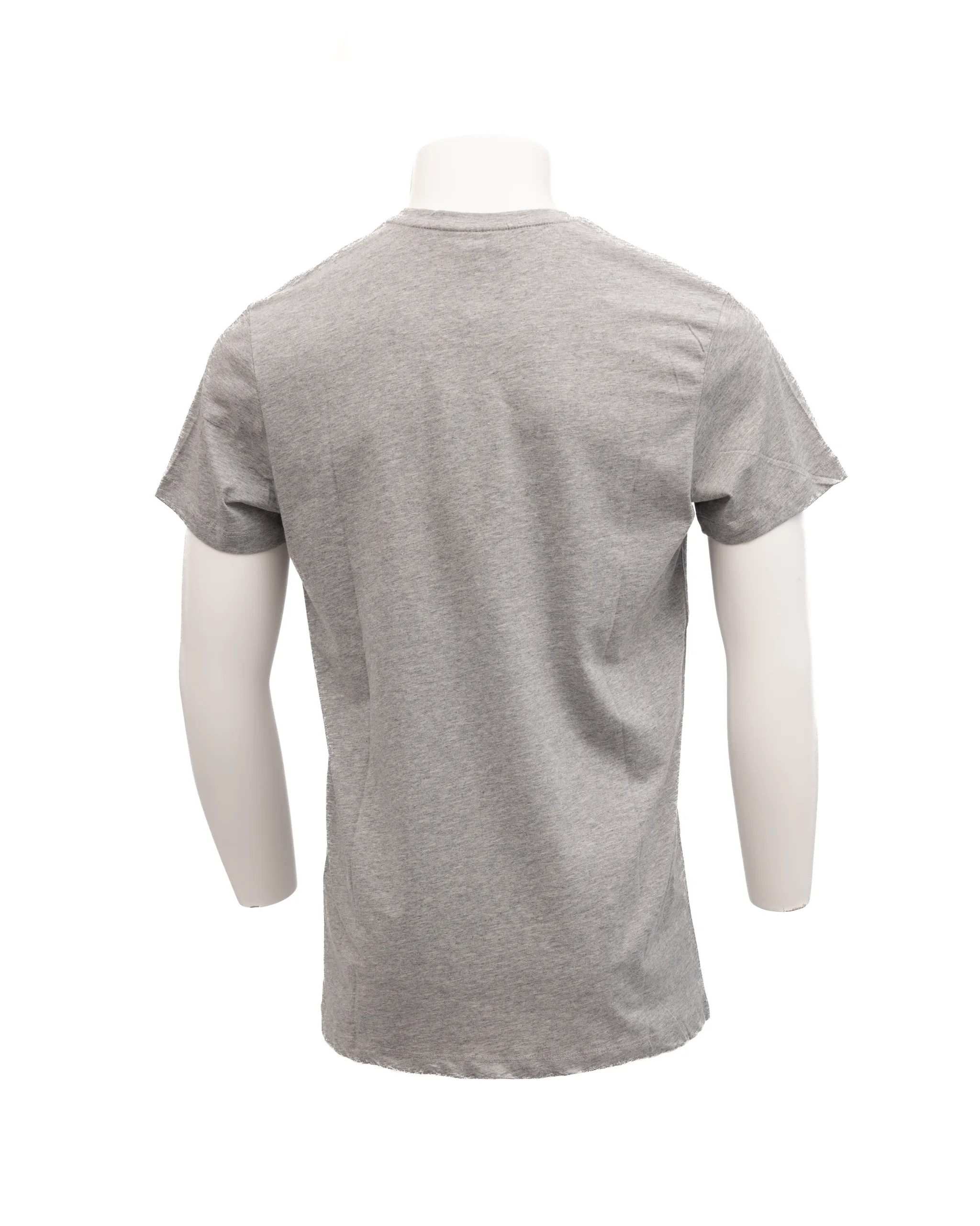 Grey Cotton T - Shirt - Image 3