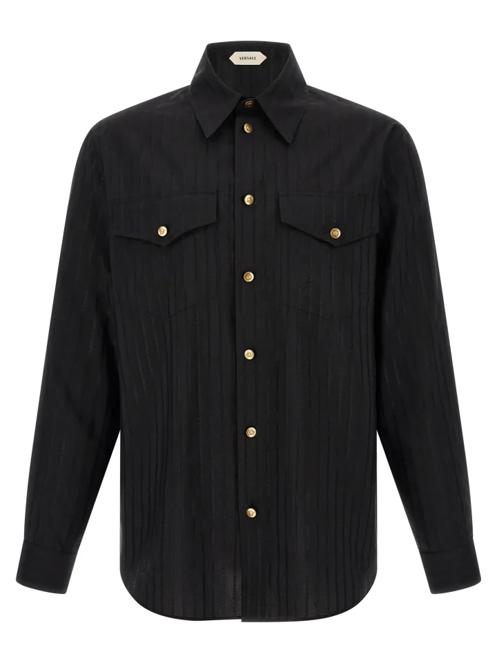 Black Cotton Blouse