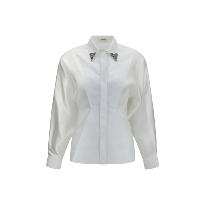 White Cotton Dress Shirt