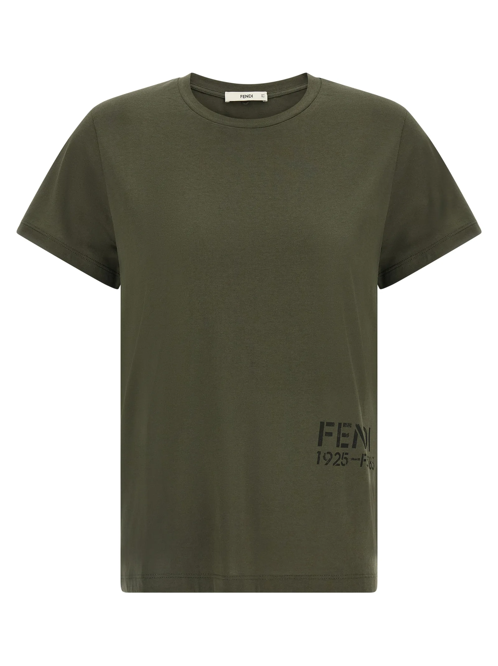 Bicolor Cotton T-Shirt