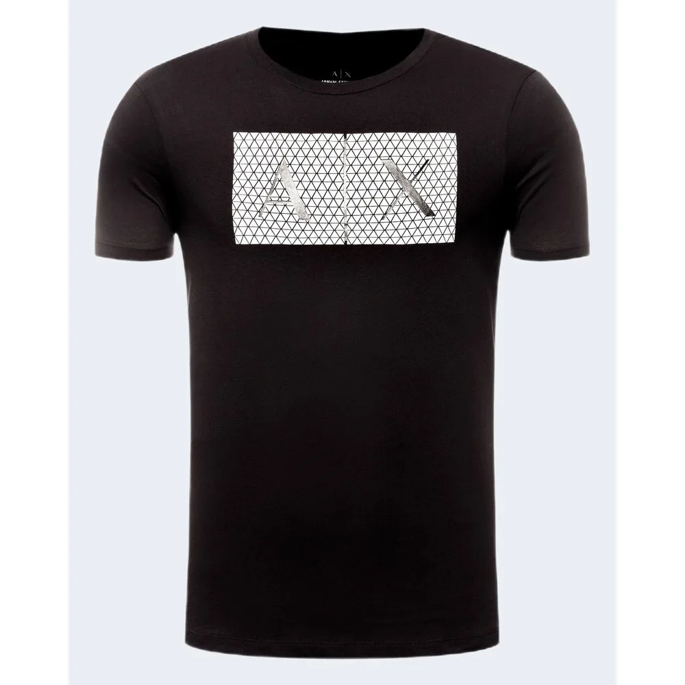 Black Cotton T-Shirt - Image 4