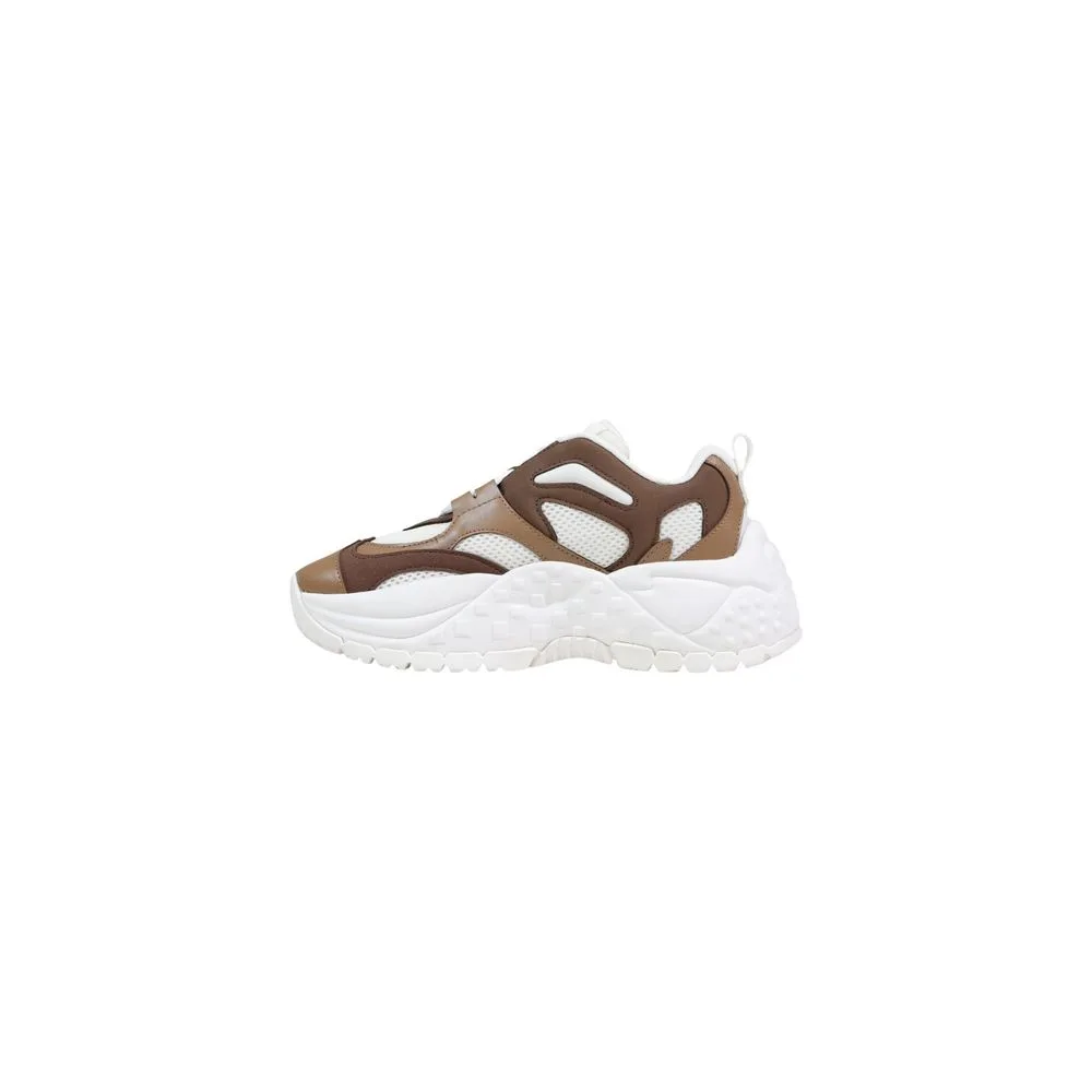 Bicolor Polyester Chunky Sneakers - Image 3