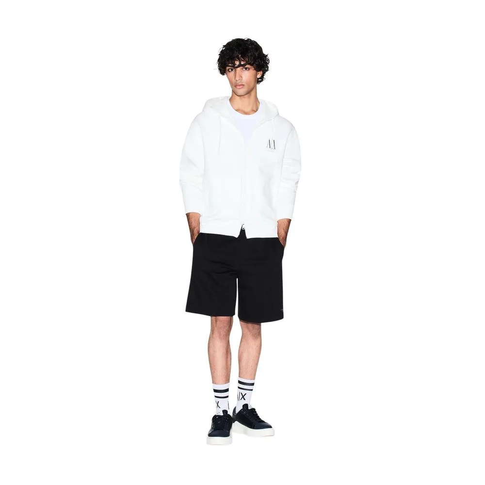 White Cotton Hoodie - Image 2
