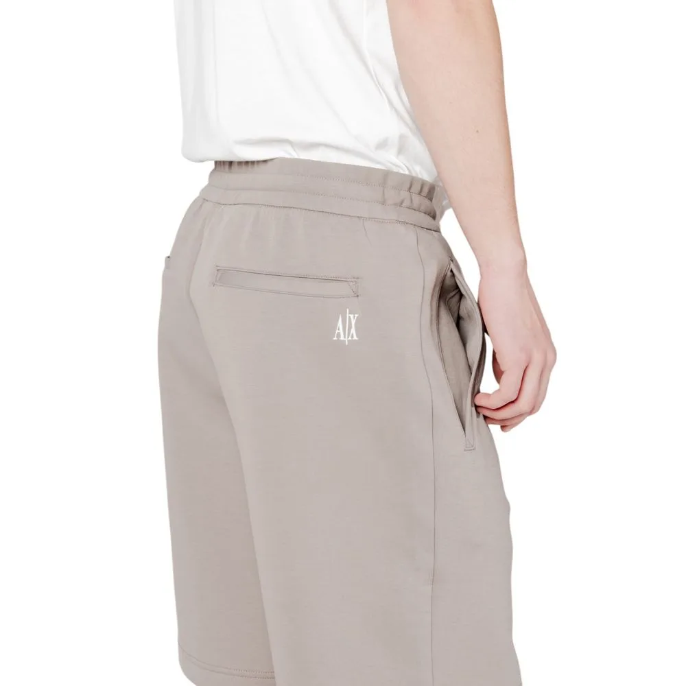 Brown Cotton Bermuda Shorts - Image 5