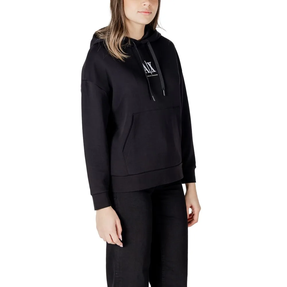 Black Cotton Hoodie - Image 4
