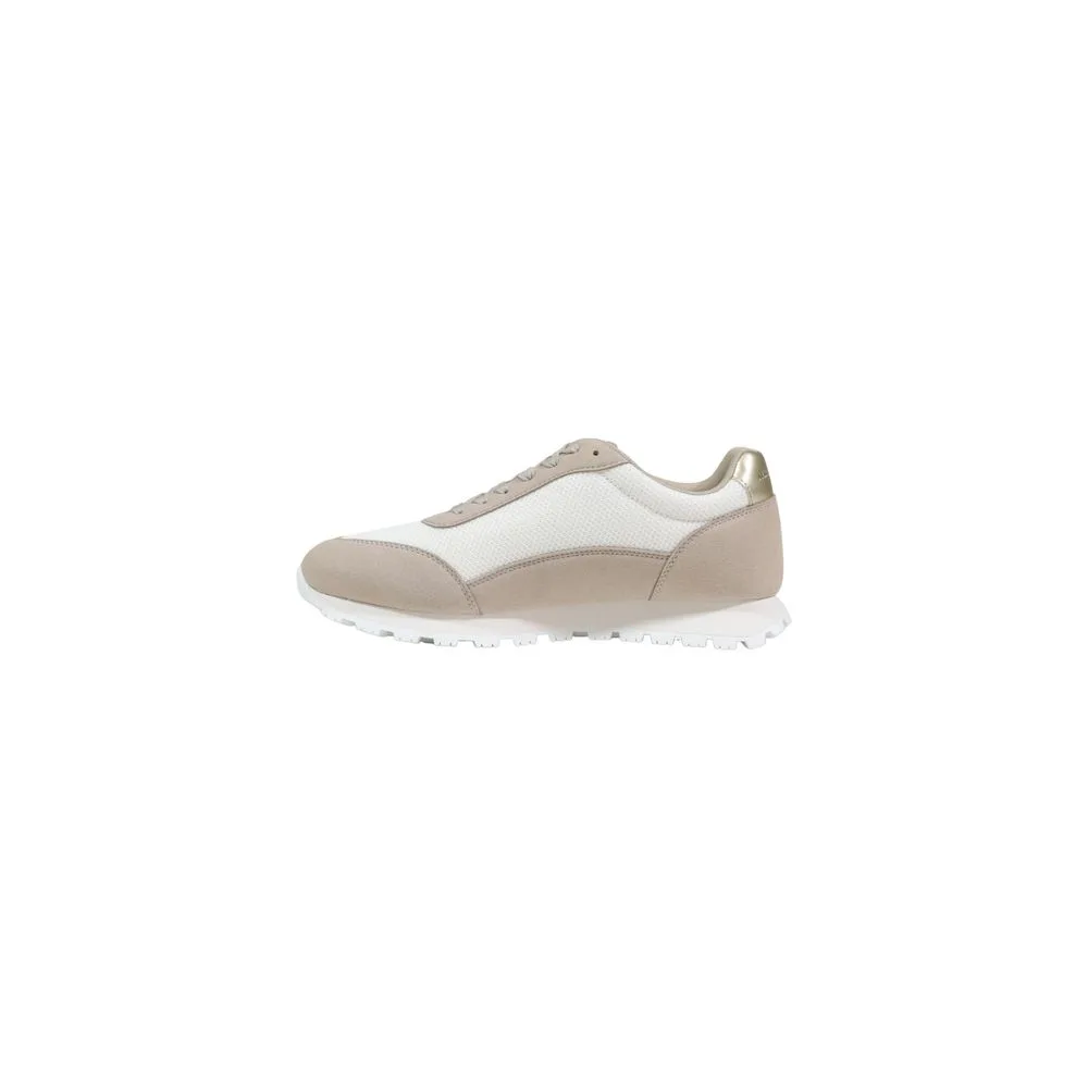 Beige Polyester Athletic Sneakers - Image 4