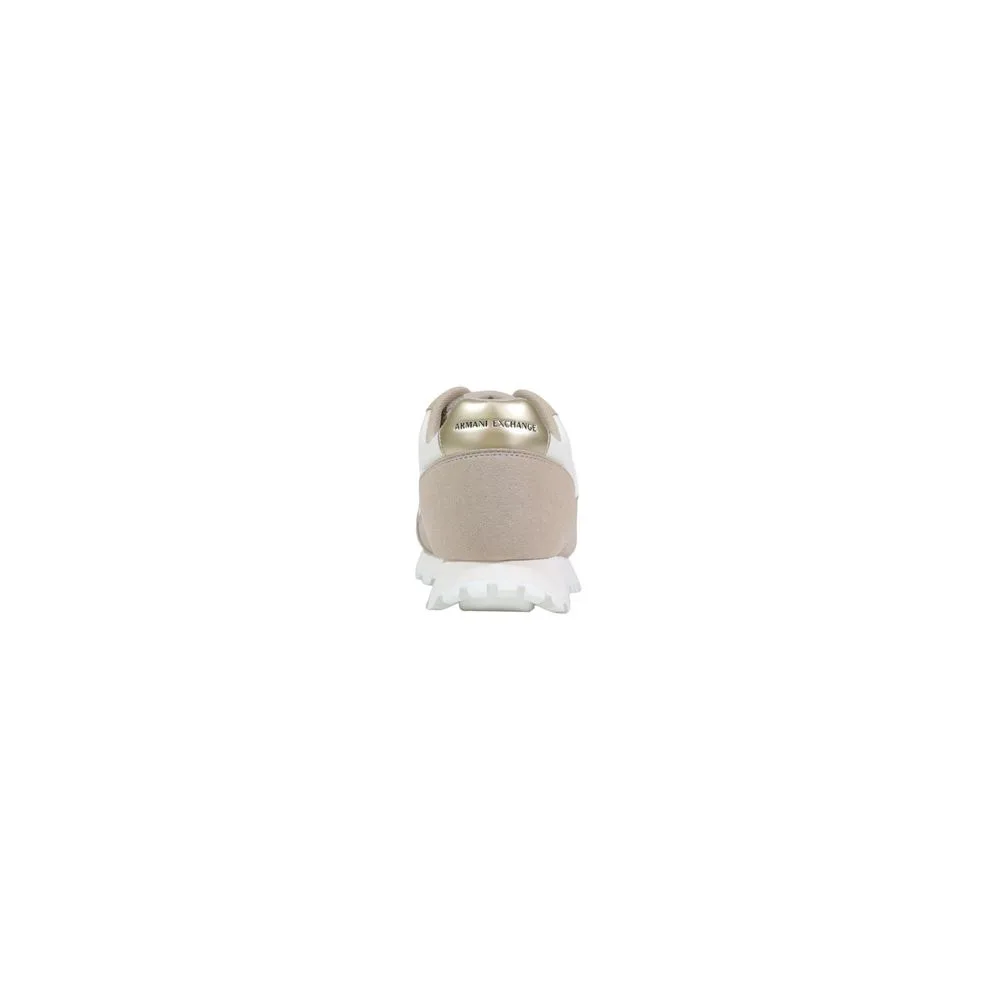 Beige Polyester Athletic Sneakers - Image 5