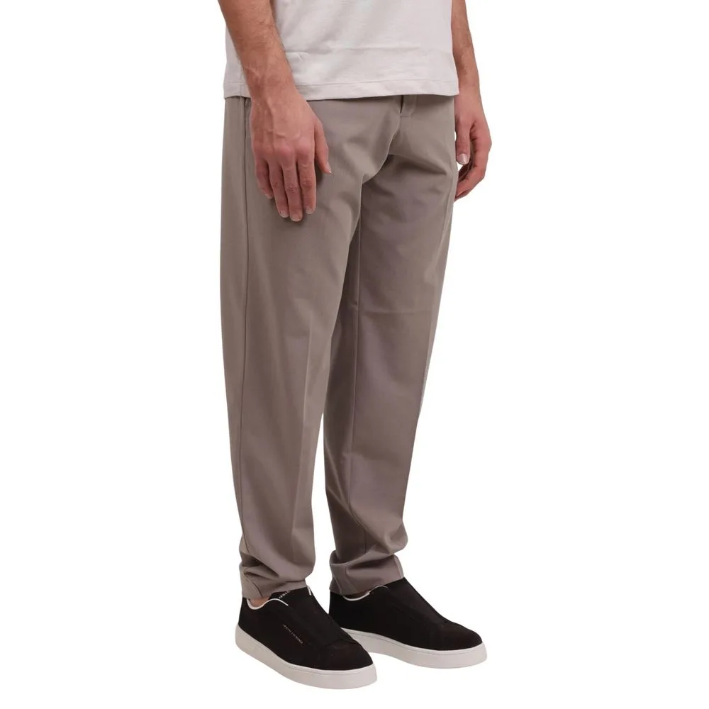 Beige Lyocell Casual Pants - Image 3