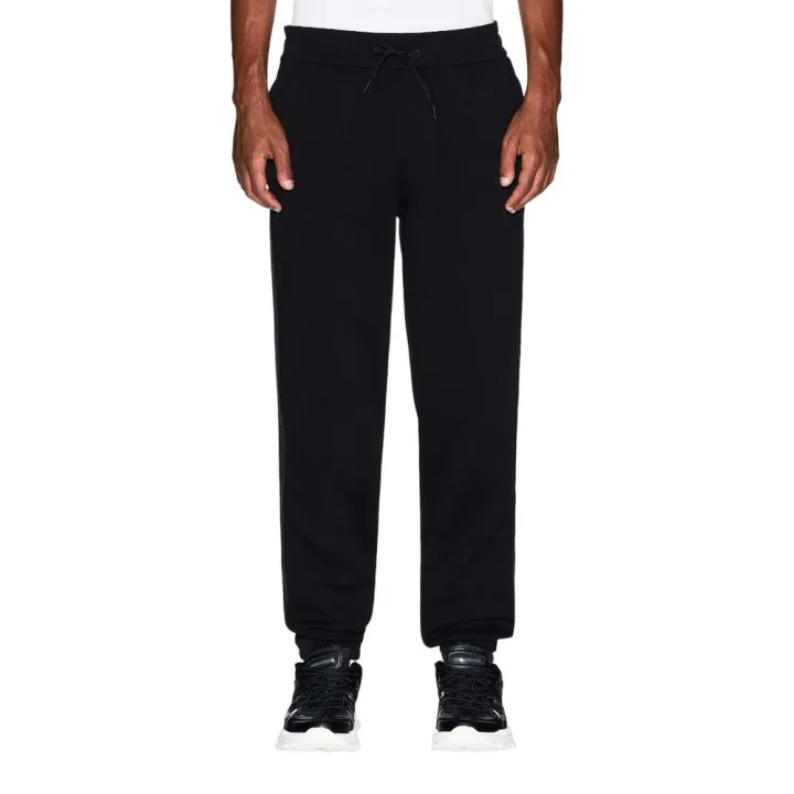 Black Cotton Joggers (Workout Pants)