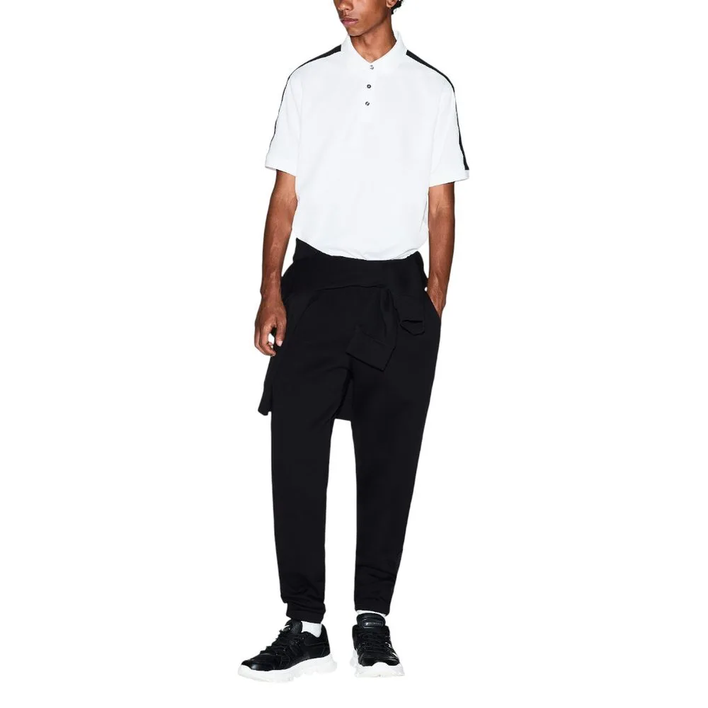 Black Cotton Joggers (Workout Pants) - Image 3