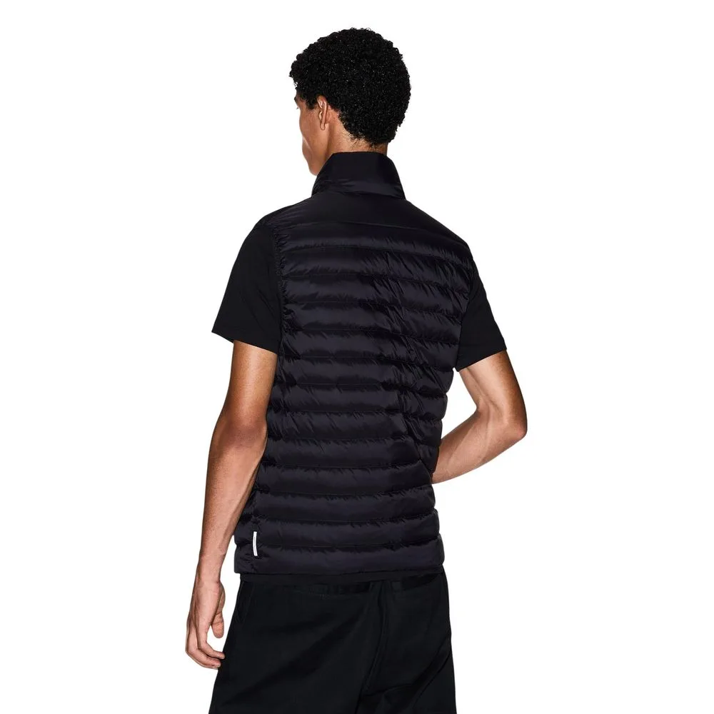Black Polyamide Sleeveless Jacket - Image 3