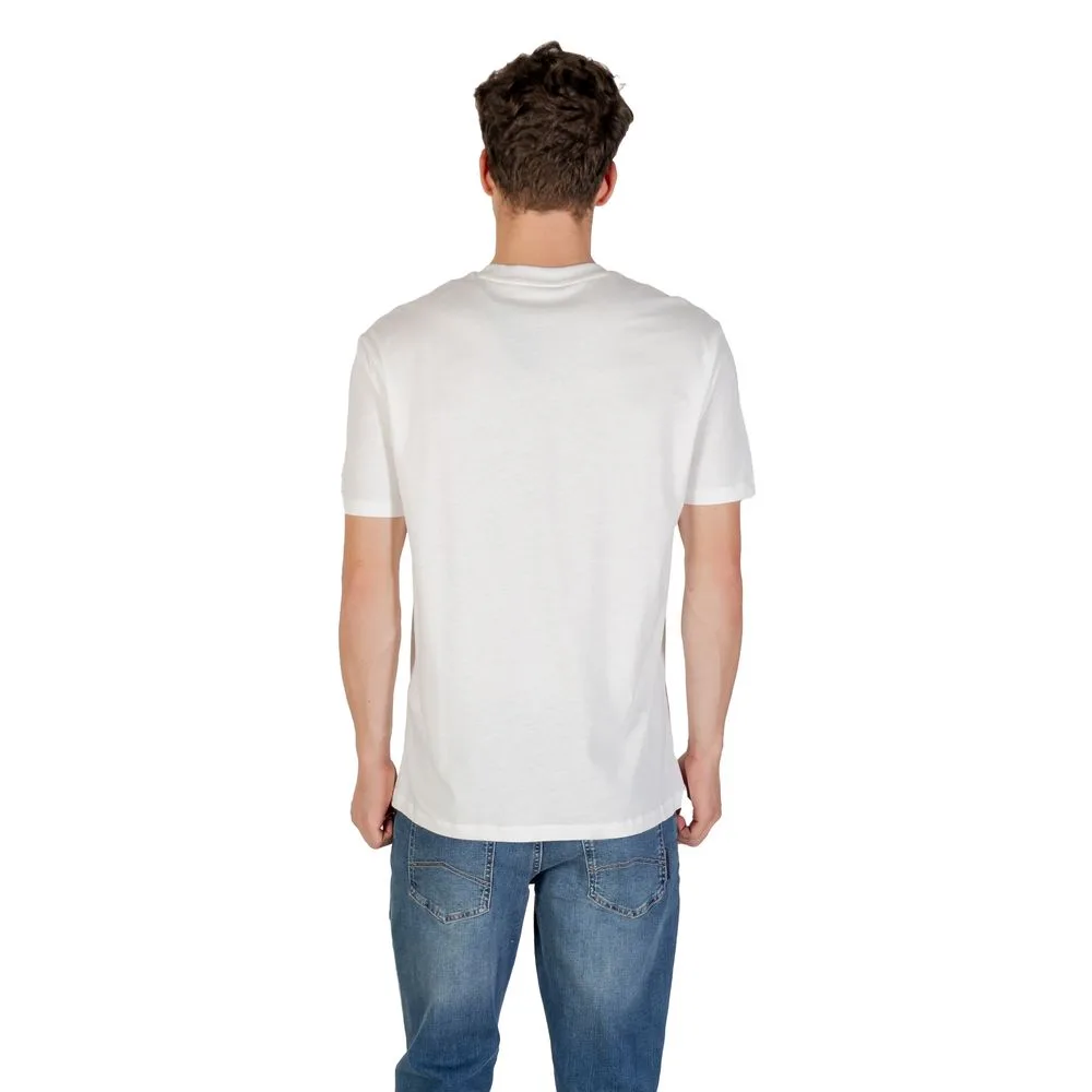 Cream Cotton T - Shirt - Image 2