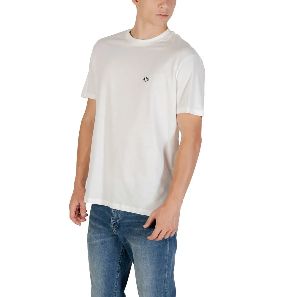 Cream Cotton T - Shirt - Image 3