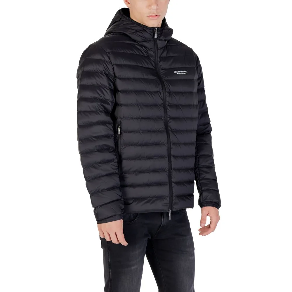Black Polyamide Shell Jacket - Image 3