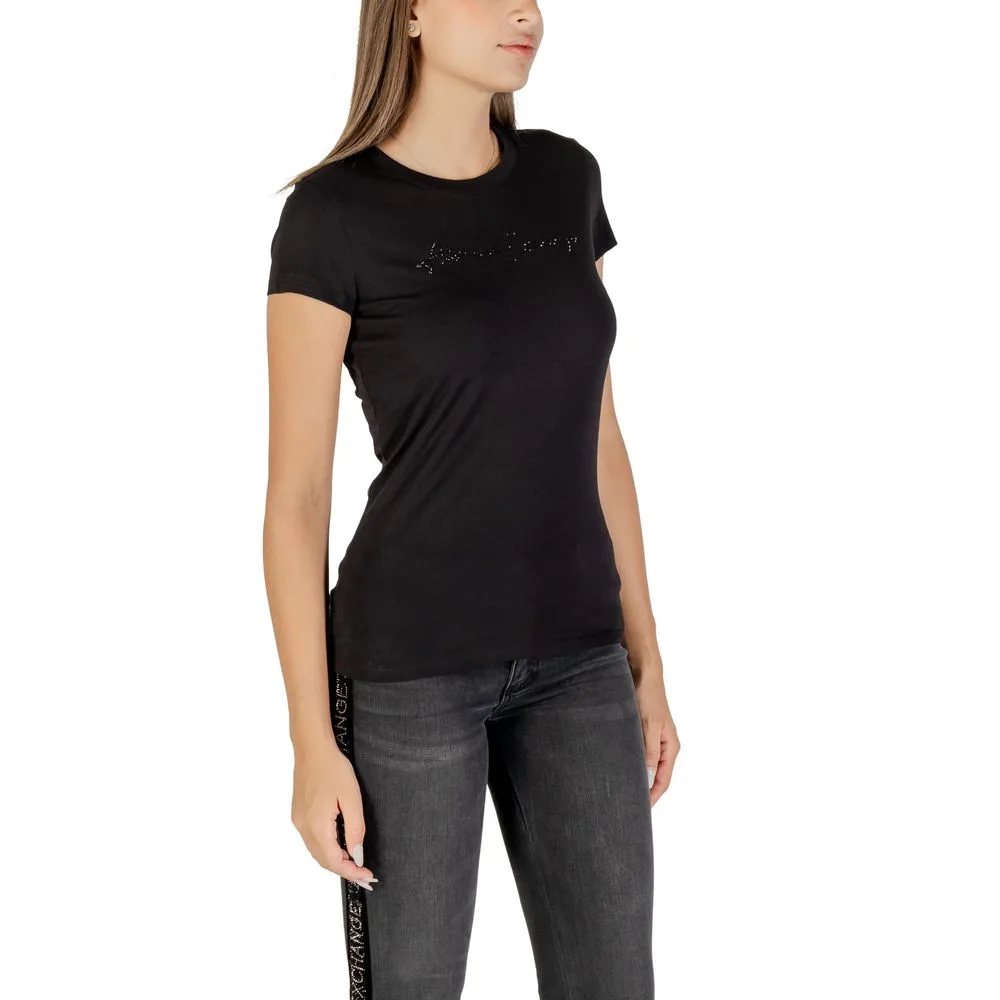 Black Cotton T - Shirt - Image 3