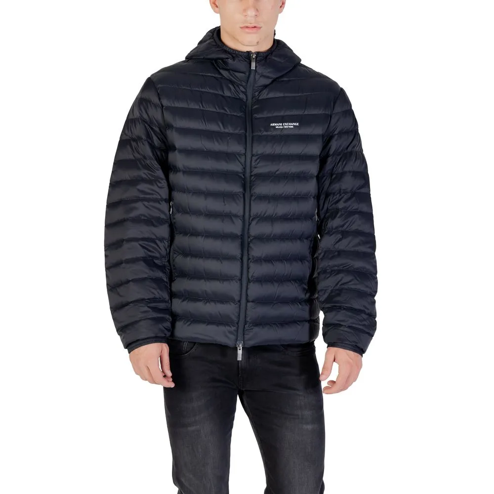 Blue Polyamide Shell Jacket