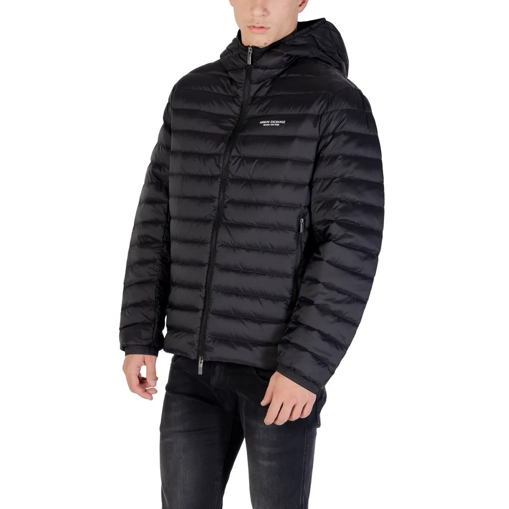 Black Polyamide Shell Jacket - Image 4