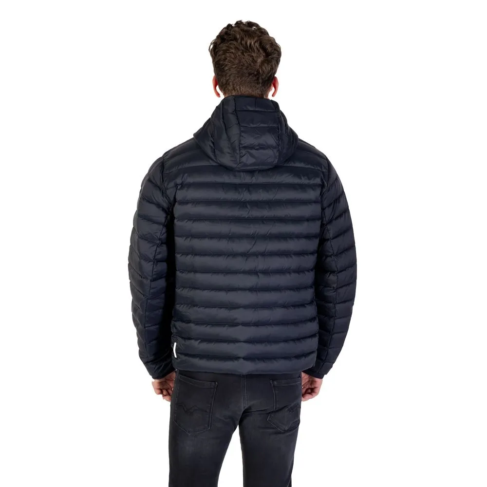 Blue Polyamide Shell Jacket - Image 2