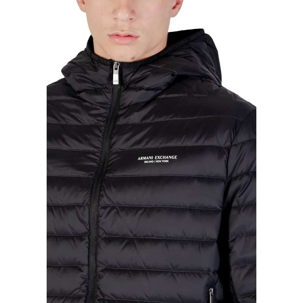 Black Polyamide Shell Jacket - Image 5