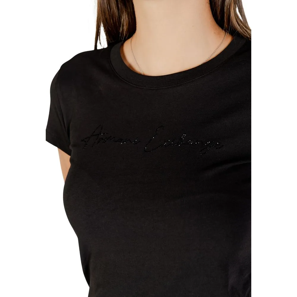 Black Cotton T - Shirt - Image 5
