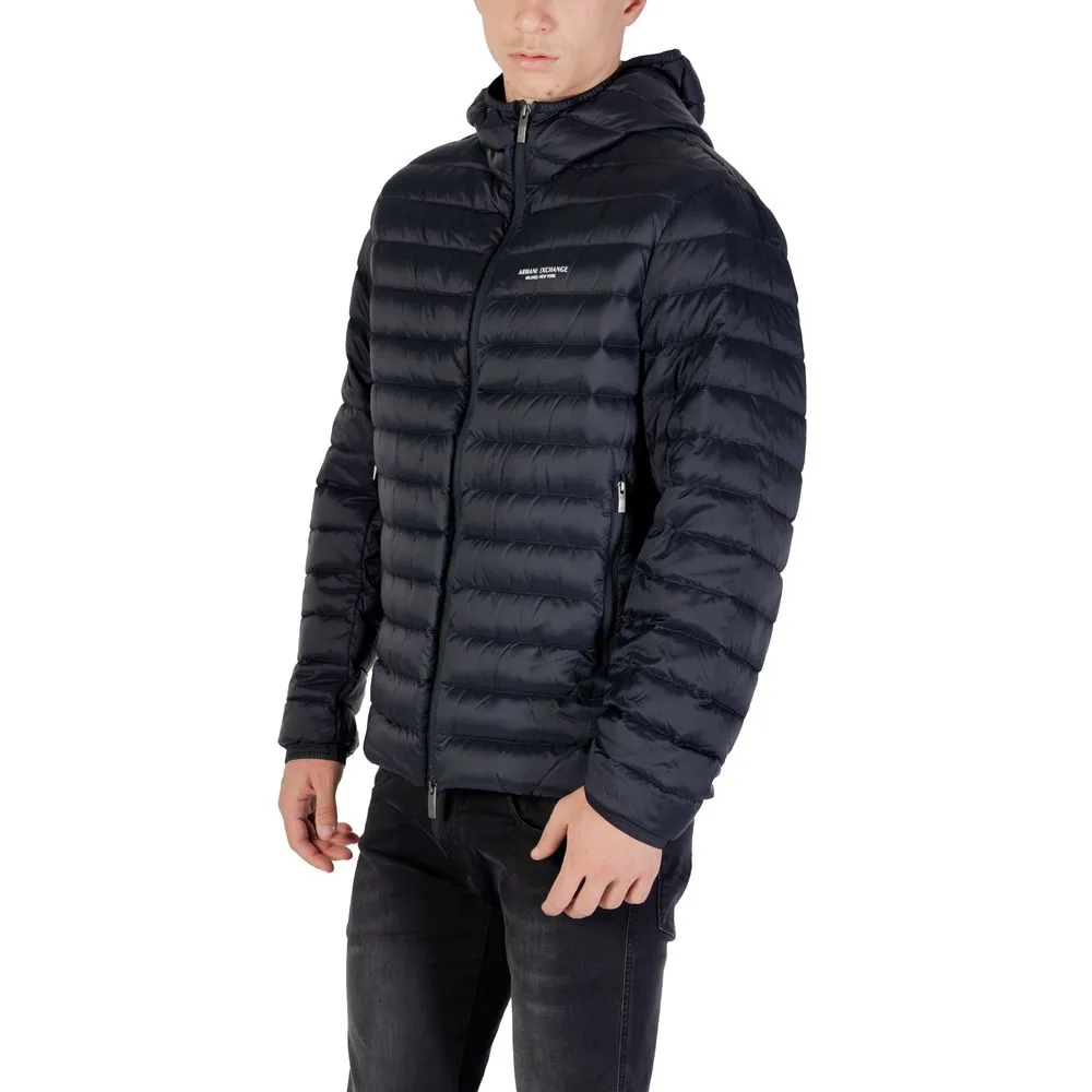 Blue Polyamide Shell Jacket - Image 4