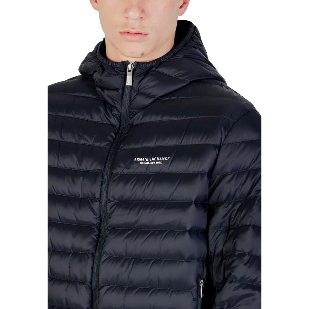 Blue Polyamide Shell Jacket - Image 5