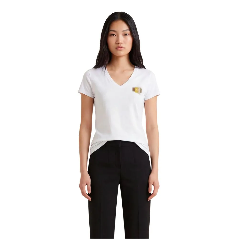 White Cotton T - Shirt