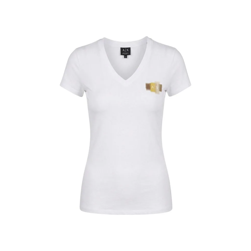 White Cotton T - Shirt - Image 2