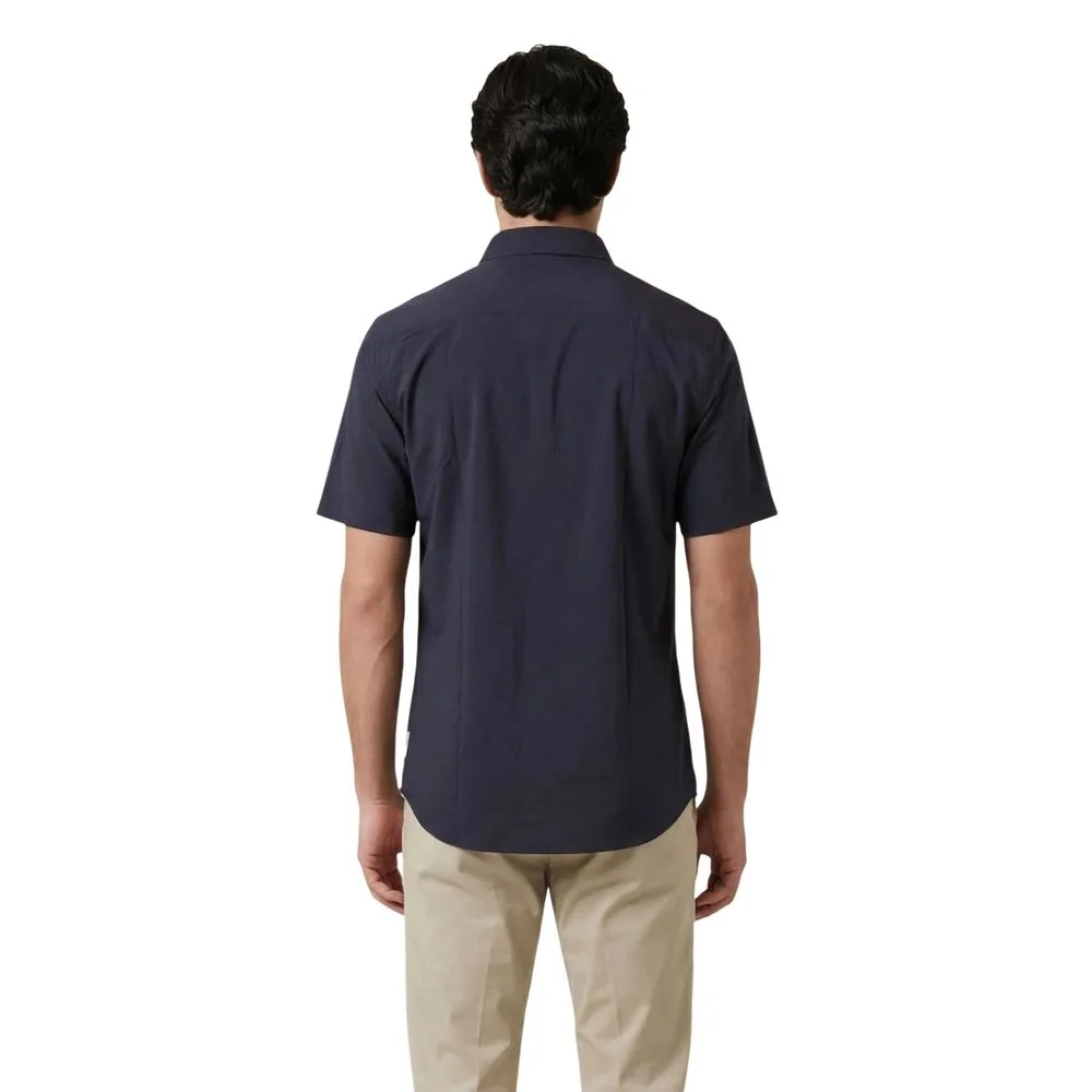 Blue Polyamide Shortsleeve Shirt - Image 2