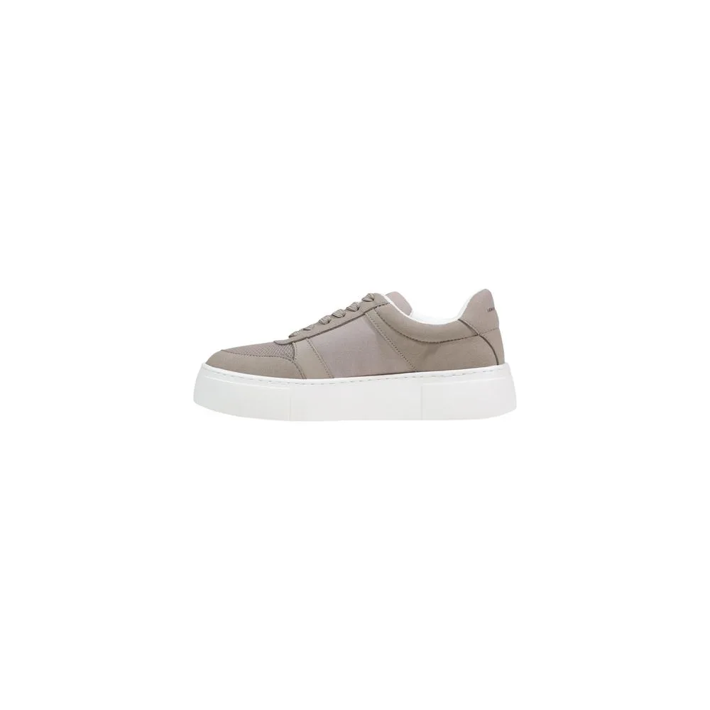 Brown Polyamide Athletic Sneakers - Image 3