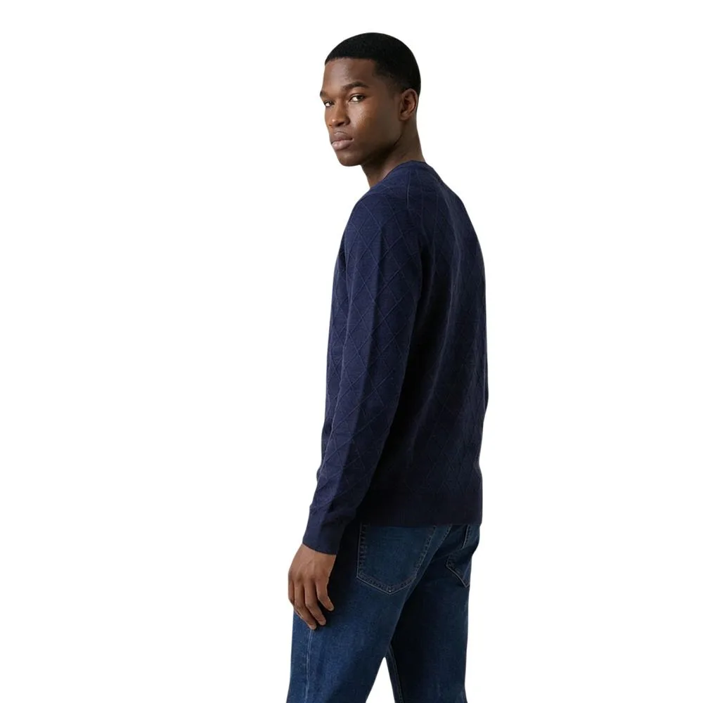 Blue Viscose Sweatshirt - Image 4